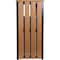 Lorell Rectangular Outdoor Can, Teak, Polystyrene, 15.8 in 42692 - alternate 2